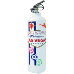Extincteur Las Vegas Fabulous Blanc - American Dream Shop