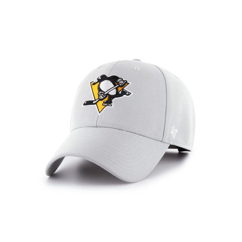 Casquette 47 Brand NHL Pittsburgh Penguins Mvp Grey - American Dream Shop