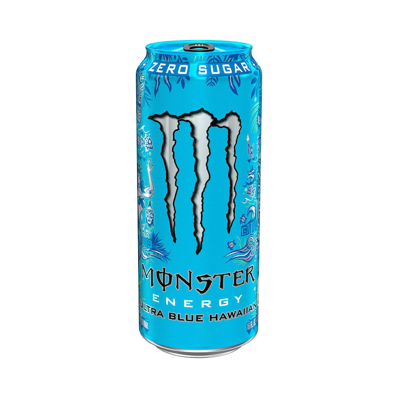 Monster Ultra Blue Hawaiian  - American Dream Shop