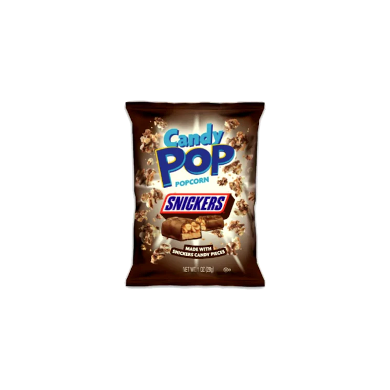 Mini Candy Pop PopCorn Snickers - American Dream Shop