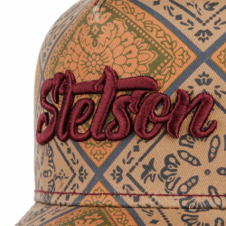 Casquette Trucker Cap Vintage Print Stetson - American Dream Shop