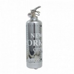 Extincteur Métal NY Chrome - American Dream Shop