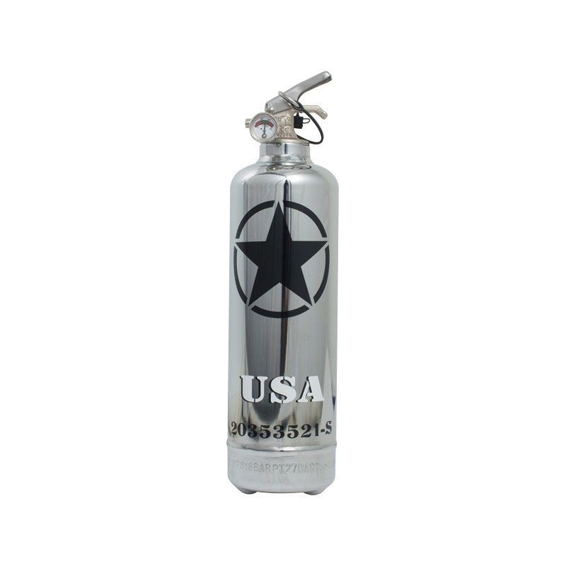 Extincteur Usa Willys Chrome - American Dream Shop