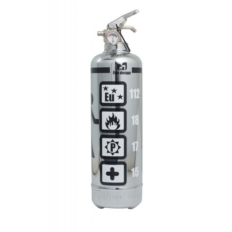 Extincteur Urgence Chrome - American Dream Shop