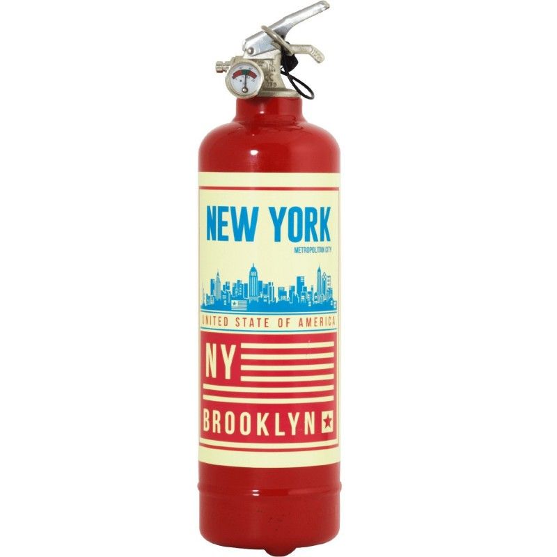 Extincteur Brooklyn Red - American Dream Shop