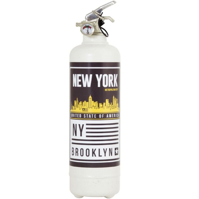 Extincteur Brooklyn Blanc - American Dream Shop