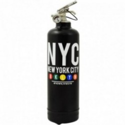 Extincteur MTA Brooklyn Noir - American Dream Shop