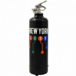 Extincteur NTA New York City Lines Noir - American Dream Shop
