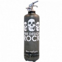 Extincteur Rock Brut Blanc - American Dream Shop