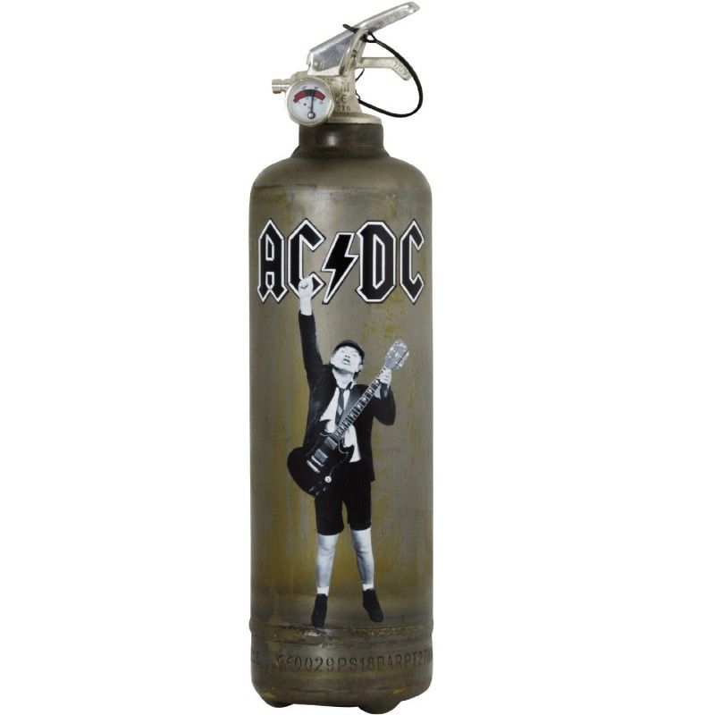 Extincteur Vintage ACDC Guitar - American Dream Shop