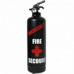 Extincteur Emergency Noir
