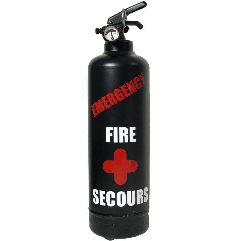 Extincteur Emergency Noir