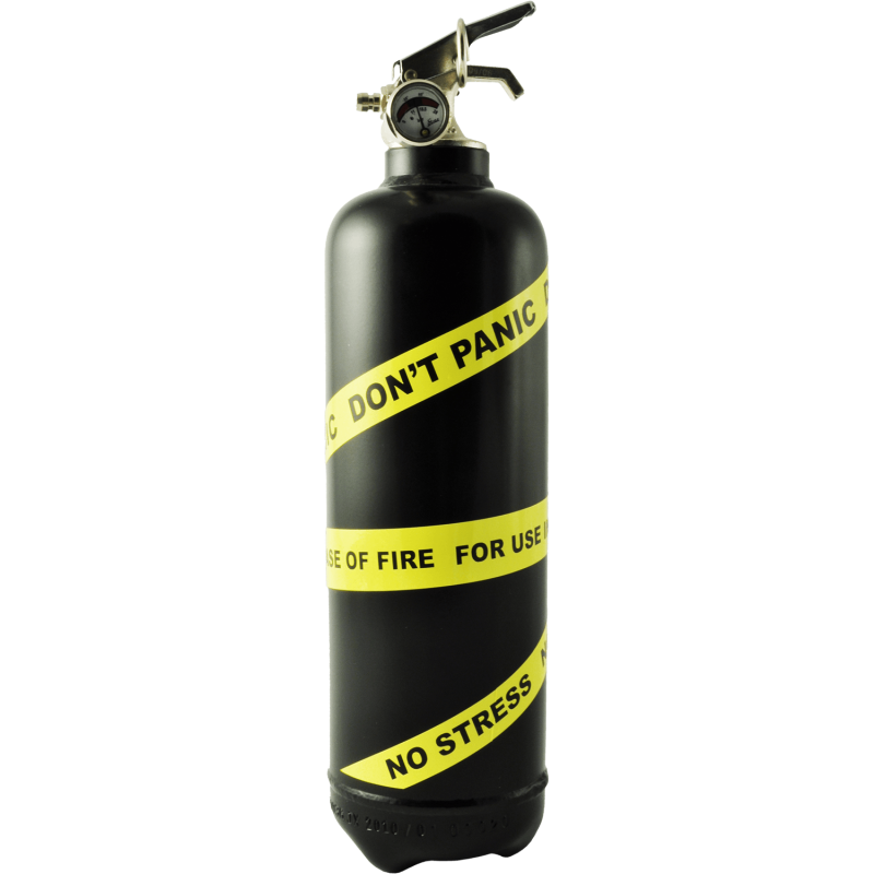 Extincteur Expert Noir Jaune - American Dream Shop