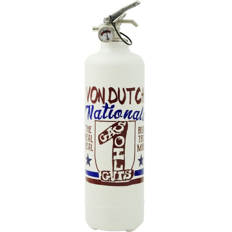 Extincteur Von Dutch Nationals Blanc - American Dream Shop