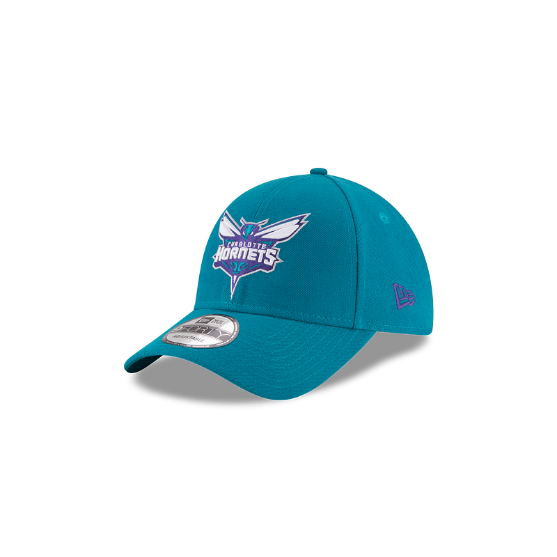 Casquette New Era 9Forty Charlotte Hornets The League Bleu Sarcelle - American Dream Shop
