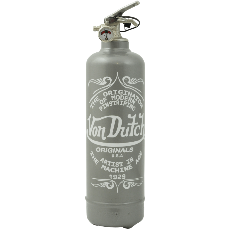 Extincteur Von Dutch Originator Gris Blanc - American Dream Shop