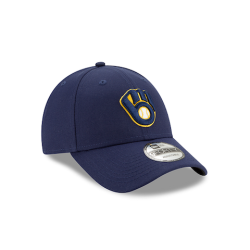 Casquette Réglable Réglable 9Forty Milwaukee Brewers The League Bleu - American Dream Shop